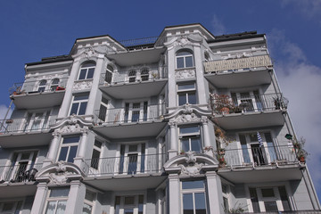 historisches Wohngebäude in Hamburg St. Pauli