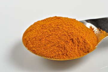 Spoonful of ground turmeric.