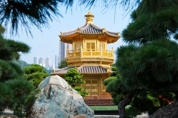 Foto op Plexiglas traditional chinese temple © choikh