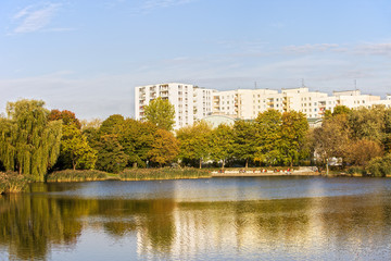 Park Szczesliwicki in Warsaw