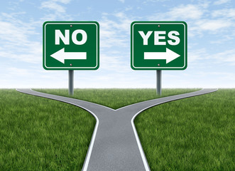 Yes or no decision