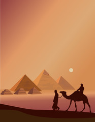 Bedouin and the Pyramids