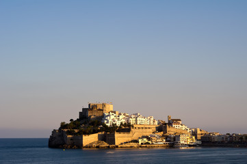 Castillo de peñiscola, papa luna.