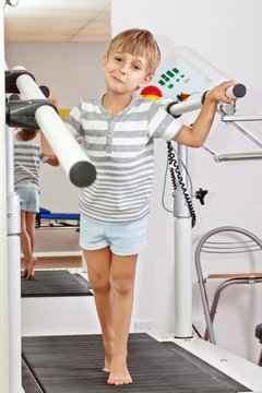 Boy on a Treadmill