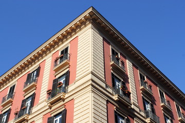 Fototapeta premium Palazzo in Neapel