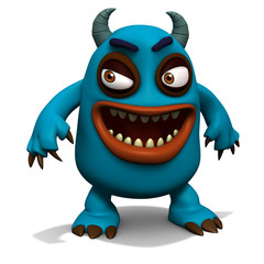 blue monster