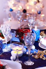 Christmas place setting