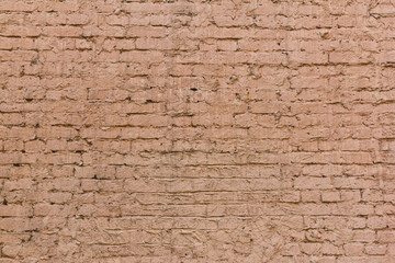 puttied brick wall texture of pastel colors