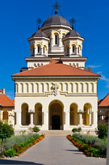 Fototapeta na wymiar Church in Alba Iulia, Romania