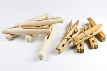 Wäscheklammern aus Holz