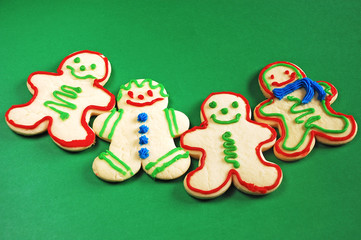 Shortbread cookie men