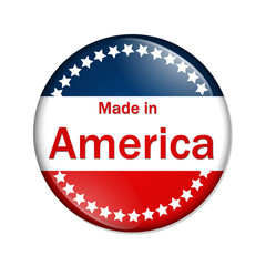 Made in the America button