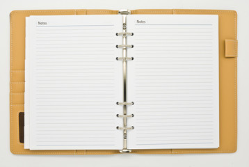 open notebook