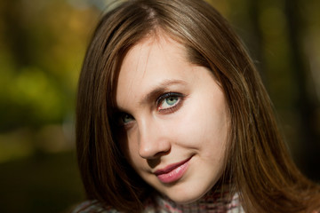 Fototapeta premium girl's face