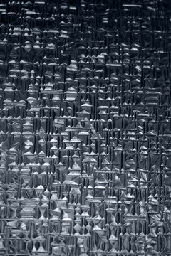 abstract glass relief