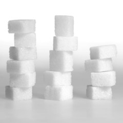 lump sugar stacks