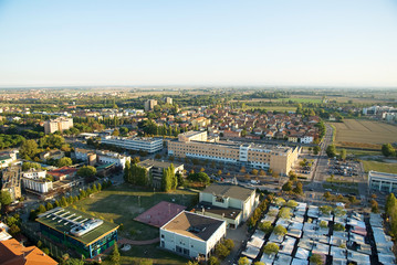 Ravenna aerial view.