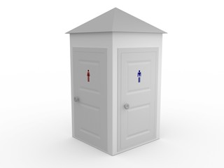 Very original public toilet