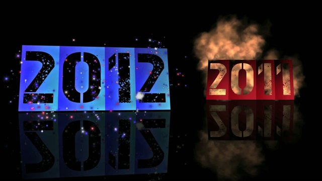 2011 to 2012 (new year)
