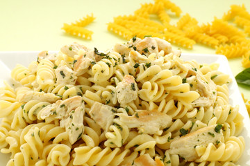 Chicken Spiral Pasta