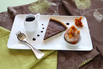 Tart And Ice Cream