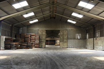 empty warehouse