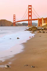 Fotobehang Golden Gate bridge © sborisov