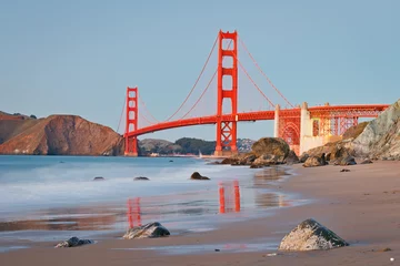 Fensteraufkleber Golden Gate Bridge © sborisov
