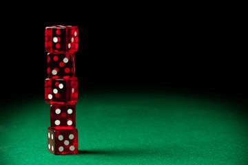rolling dice