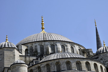 Fototapeta na wymiar Moschea blu, Istanbul