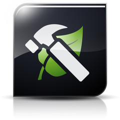 Symbole glossy vectoriel construction responsable