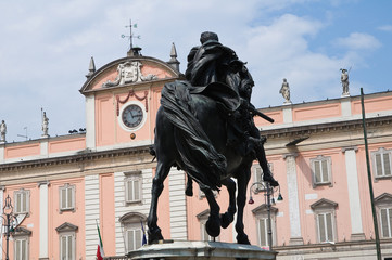 Obraz premium Governor's palace. Piacenza. Emilia-Romagna. Italy.