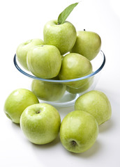 green apples