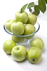 green apples