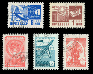 USSR post stamps
