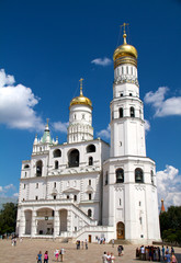 Fototapeta na wymiar Ivan Wielkiej dzwonnica, Kreml, Rosja