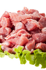 Fresh raw meat