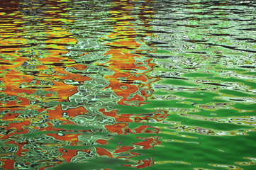 Rippled reflection background