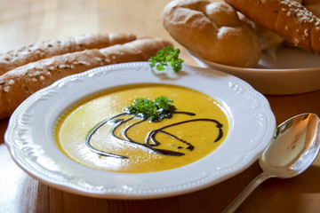 Kürbissuppe