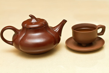 Photo of traditional Chinese tea cup