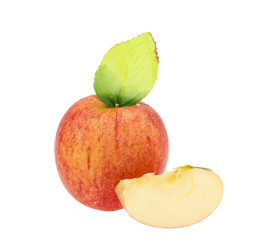 Red apple isolated