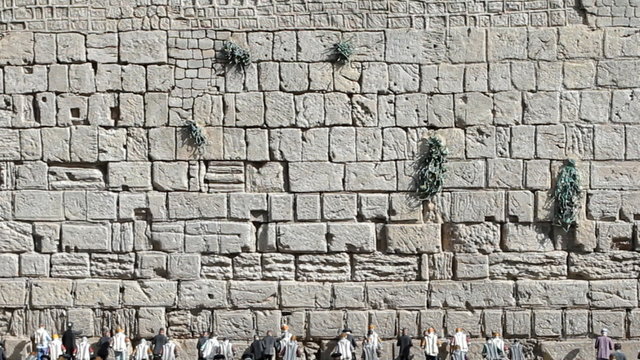 Wailing wall in Mini Israel