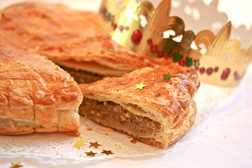 Galette des Rois (Dreik&ouml;nigskuchen, Frankreich)