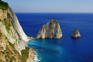 skały przy klifie, grecka wyspa Zakynthos © GKor