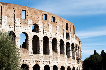 The Colosseum Rome , Italy