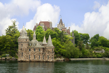 Boldt Castle 1000 islands St Lawrence River Canada