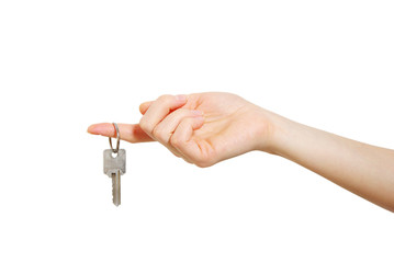 key in hand