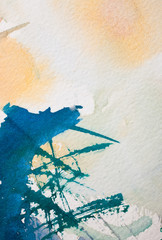 Abstract Water Color