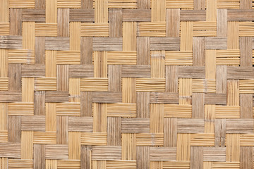 Woven bamboo texture