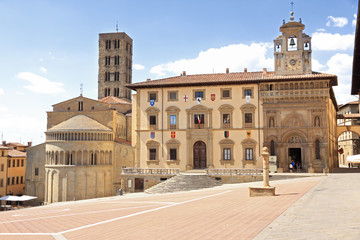 Arezzo main square